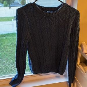 American eagle blue sweater